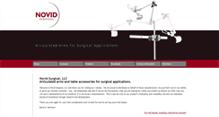 Desktop Screenshot of novidsurgical.com