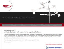 Tablet Screenshot of novidsurgical.com